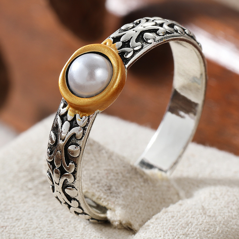 Ethnic Fashion Style - Women's Bohemian Style Vintage Ethnic Ring