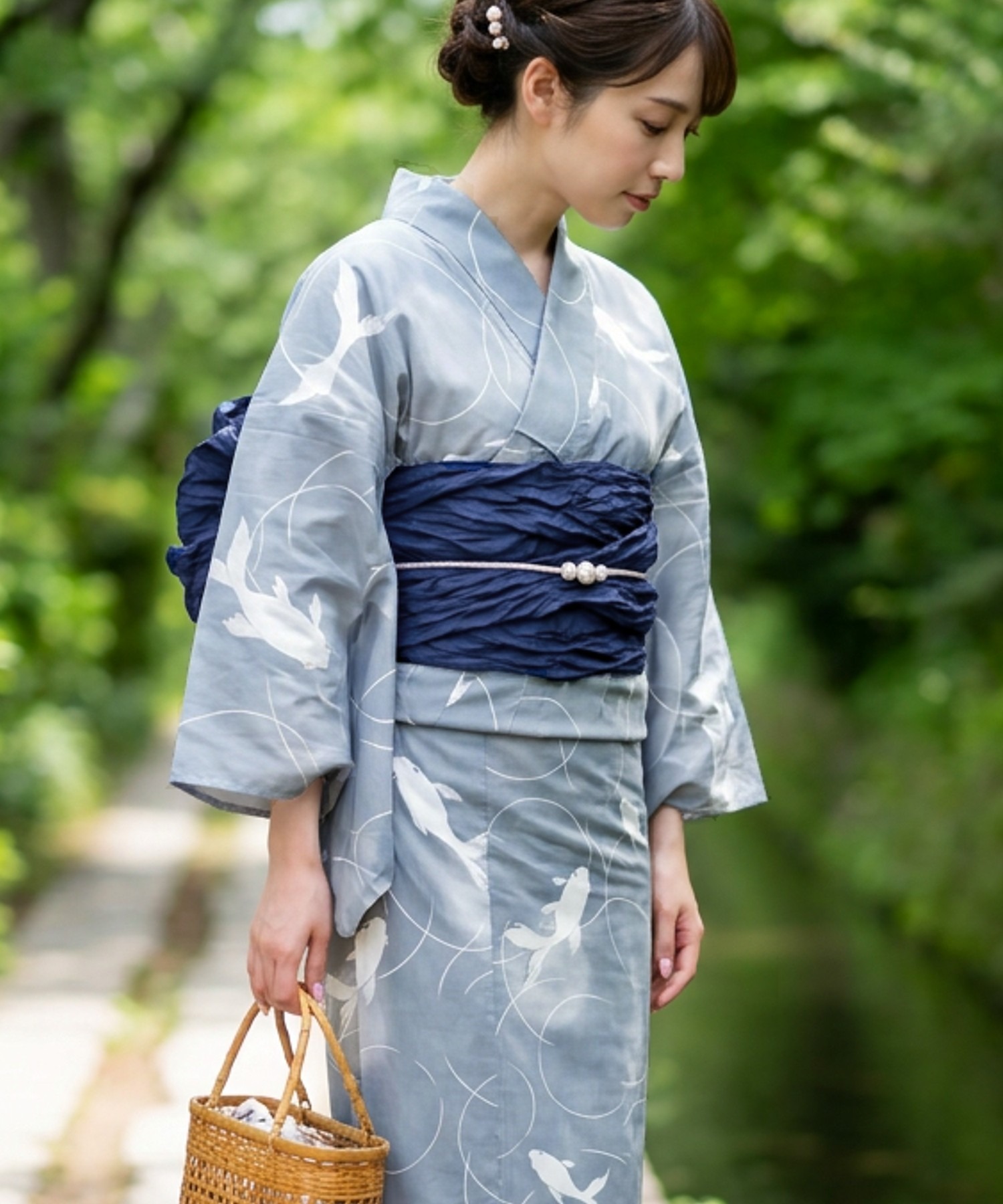 Ethnic Clothing & Online Fashion Store Khaadi Uk - Traditional Yukata Kimono Cotton Linen Material