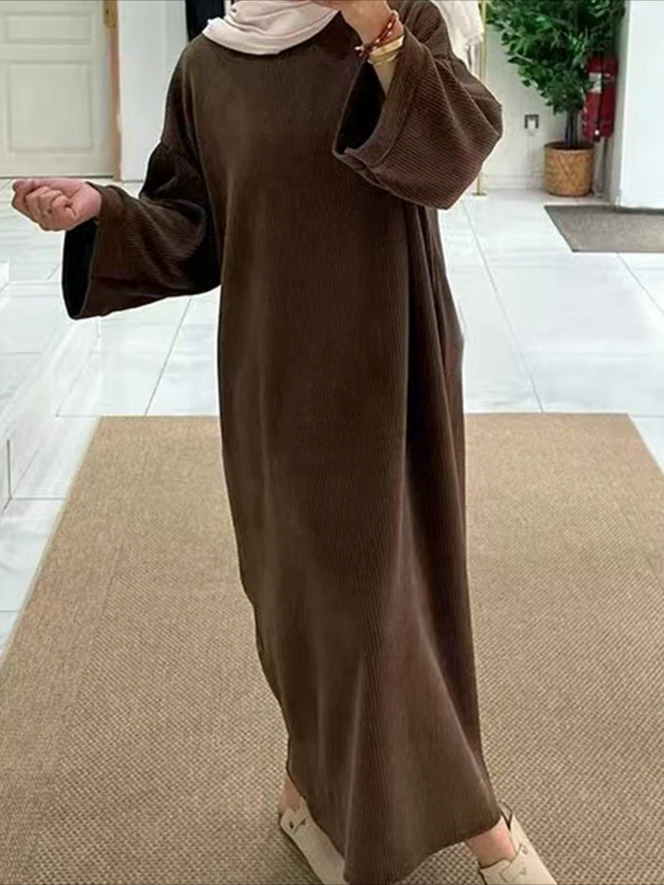 Jalabiya Women Arabic - Eid Muslim Women Modest Dresses Ramadan