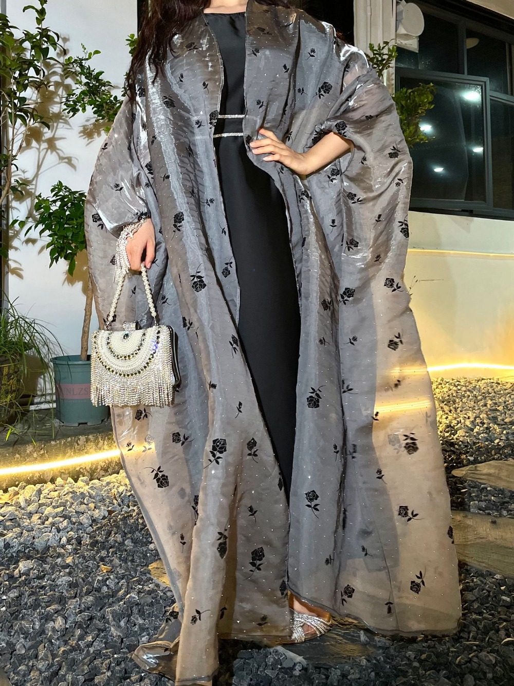 Eid Muslim 2 Piece Set Women P - Jalabiya Women Arabic 评论和价格