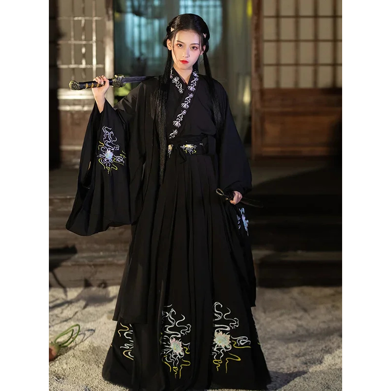 Modern Hanfu Woman Chinese Tra - Hanbok Modern Set 评论和价格