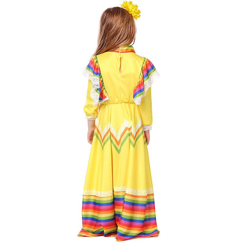 Halloween Mexican large skirt  - Ethnic Outfit 评论和价格