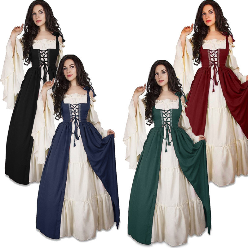 Renaissance Medieval Dress Bel - Ethnic Clothing & Online Fashion Store Khaadi Uk 评论和价格