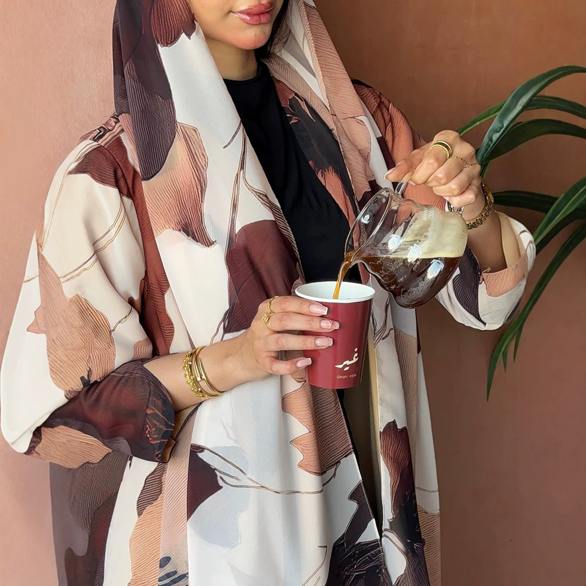 Eid Women Scarf Print Abaya Mu - Jalabiya Women Arabic 评论和价格