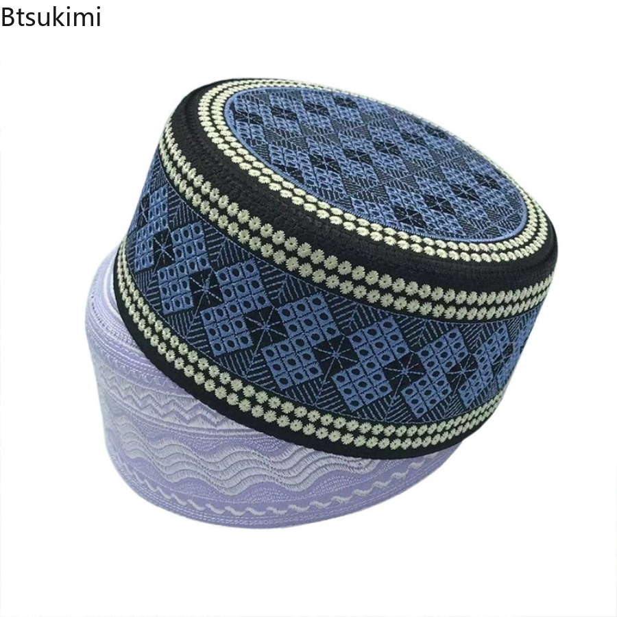 Vintage Embroidered Hijab Men' - Ethnic Fashion India 评论和价格