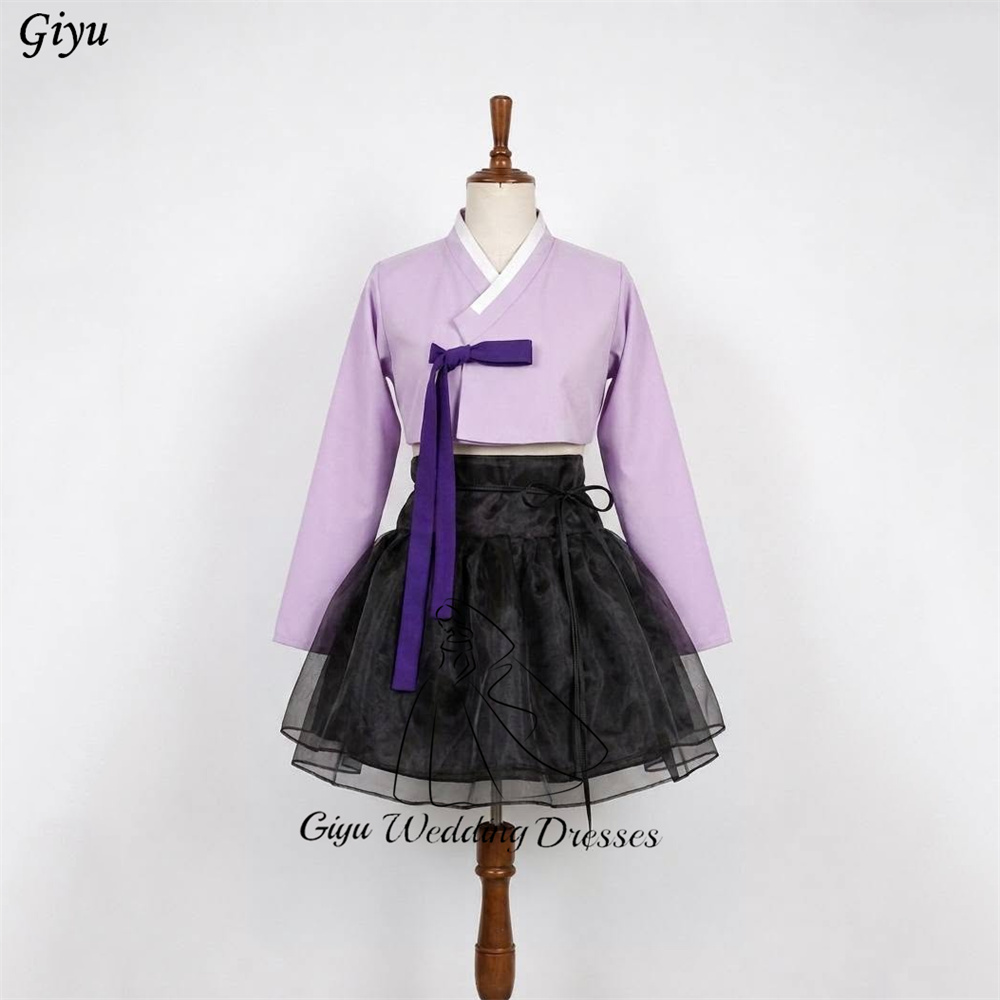 Giyu Purple And Black Modern H - Hanbok Modern Set 评论和价格
