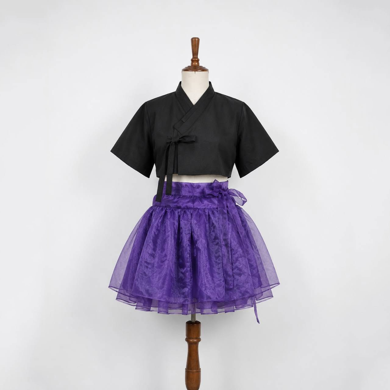 Giyu Purple And Black Modern H - Hanbok Modern Set 评论和价格