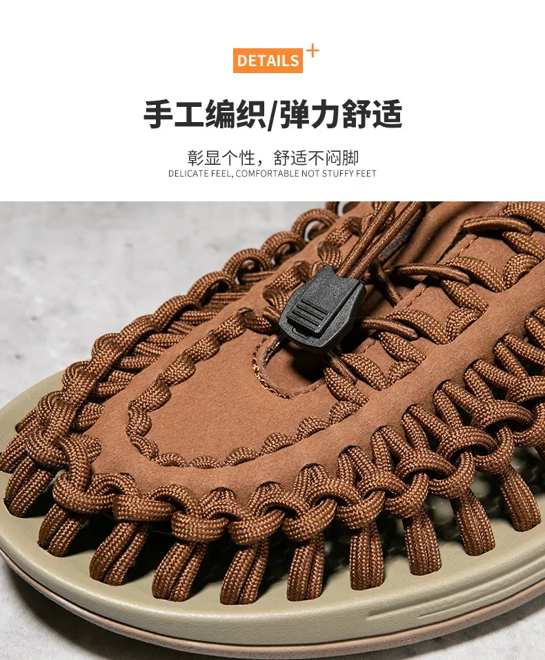 2026 Men's Charms Sandals Summ - Ethnic Fashion Men 评论和价格