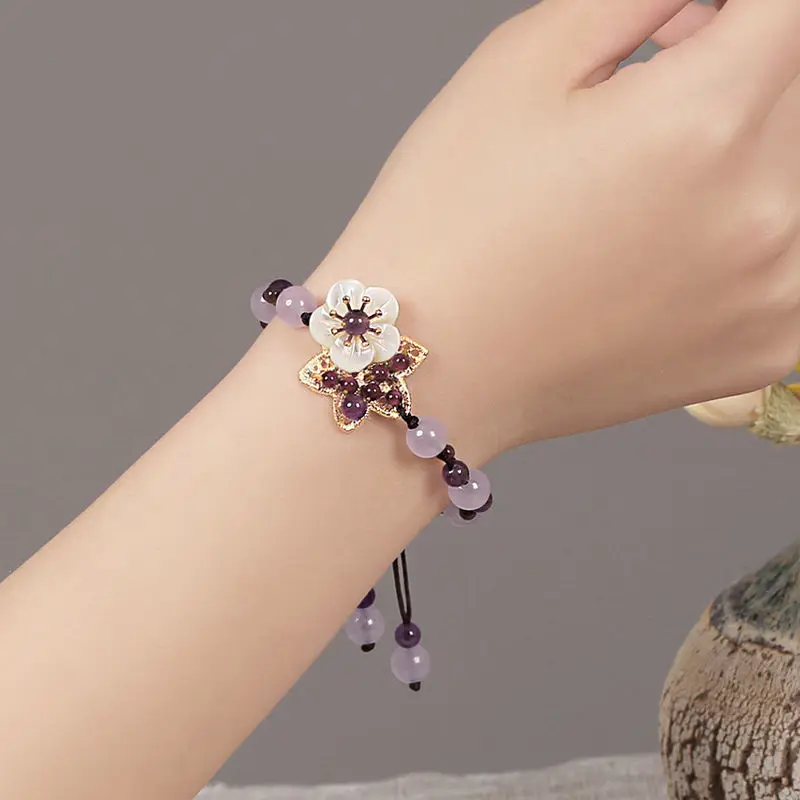 Chinese Crystal Mori Bracelet  - Ethnic Fashion Style 评论和价格