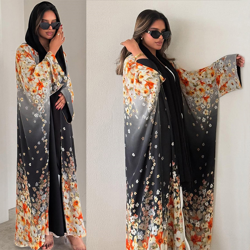 Muslim Women Abaya Cardigan Pr - Jalabiya Women Arabic 评论和价格