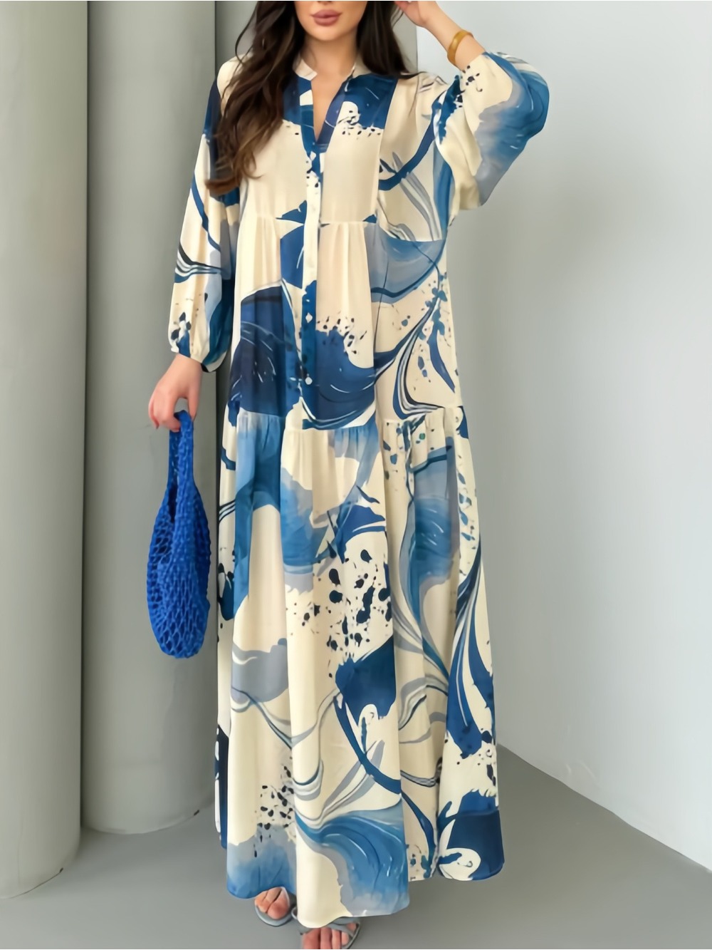 Eid Women Dress Abaya Muslim L - Jalabiya Women Arabic 评论和价格