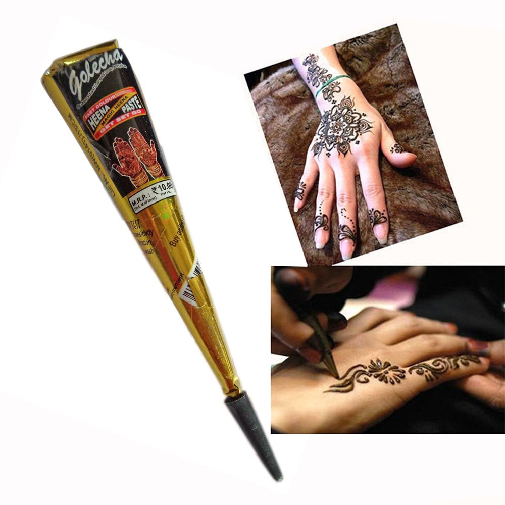 Natural Temporary Flash Tattoo - Ethnic Fashion India 评论和价格