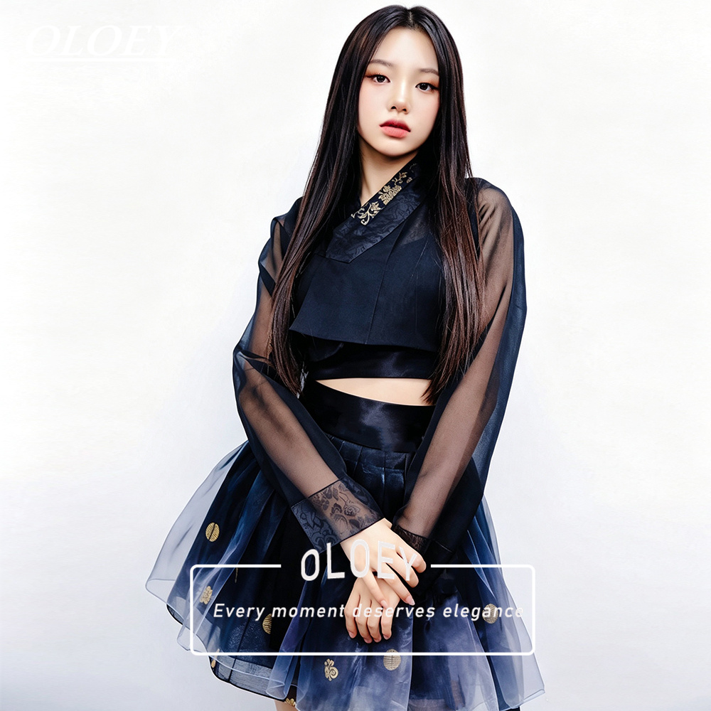 OLOEY Vintage Contrast Color S - Hanbok Modern Set 评论和价格