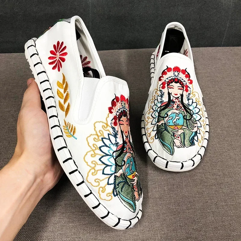 Ethnic Style Embroidered Canva - Ethnic Fashion Men 评论和价格