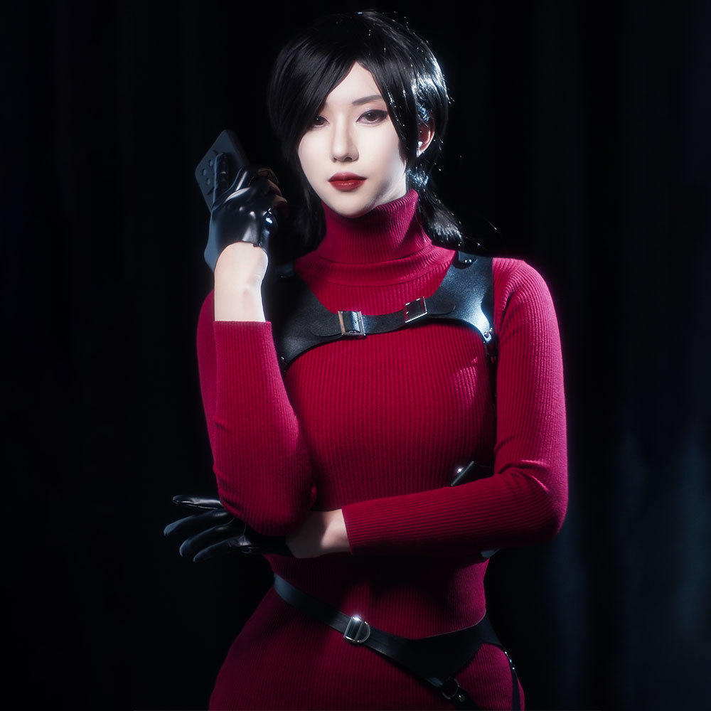 Female Ada Cosplay Wong Costum - Ethnic Outfit 评论和价格