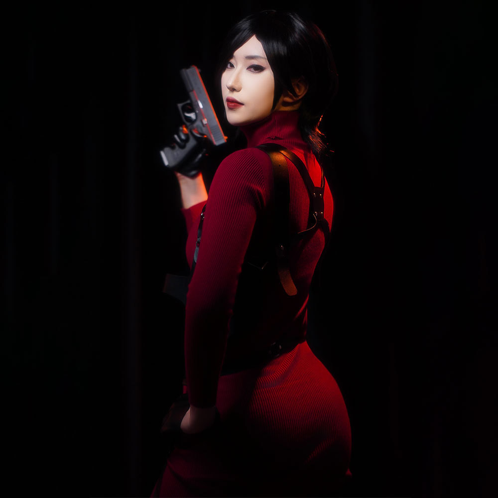 Female Ada Cosplay Wong Costum - Ethnic Outfit 评论和价格