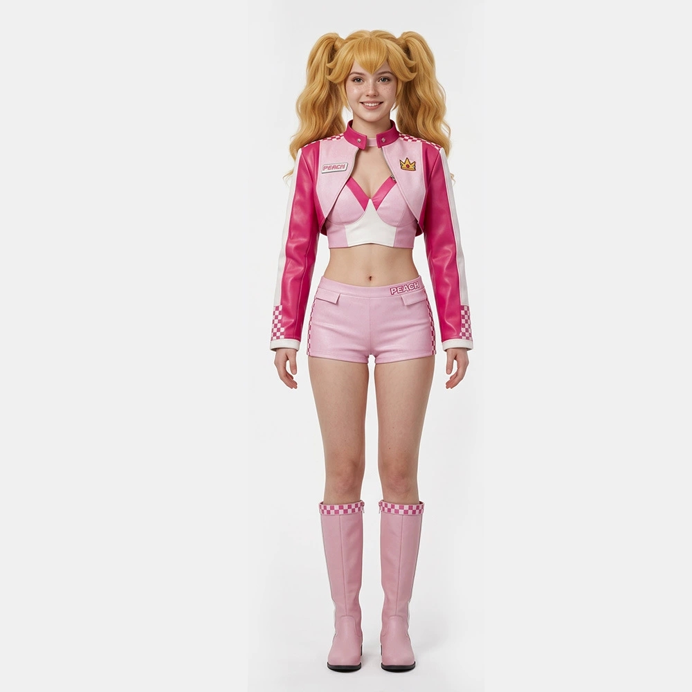 Game Princess Peach Cosplay Co - Ethnic Outfit 评论和价格