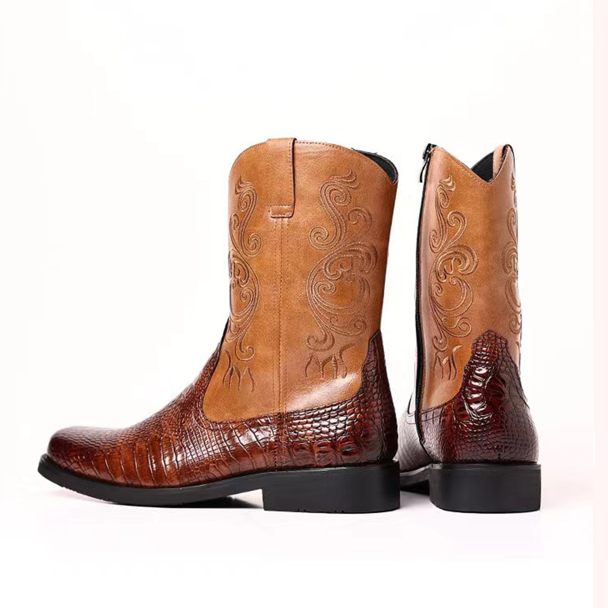Fashionable Embossed Casual Me - Ethnic Fashion Men 评论和价格