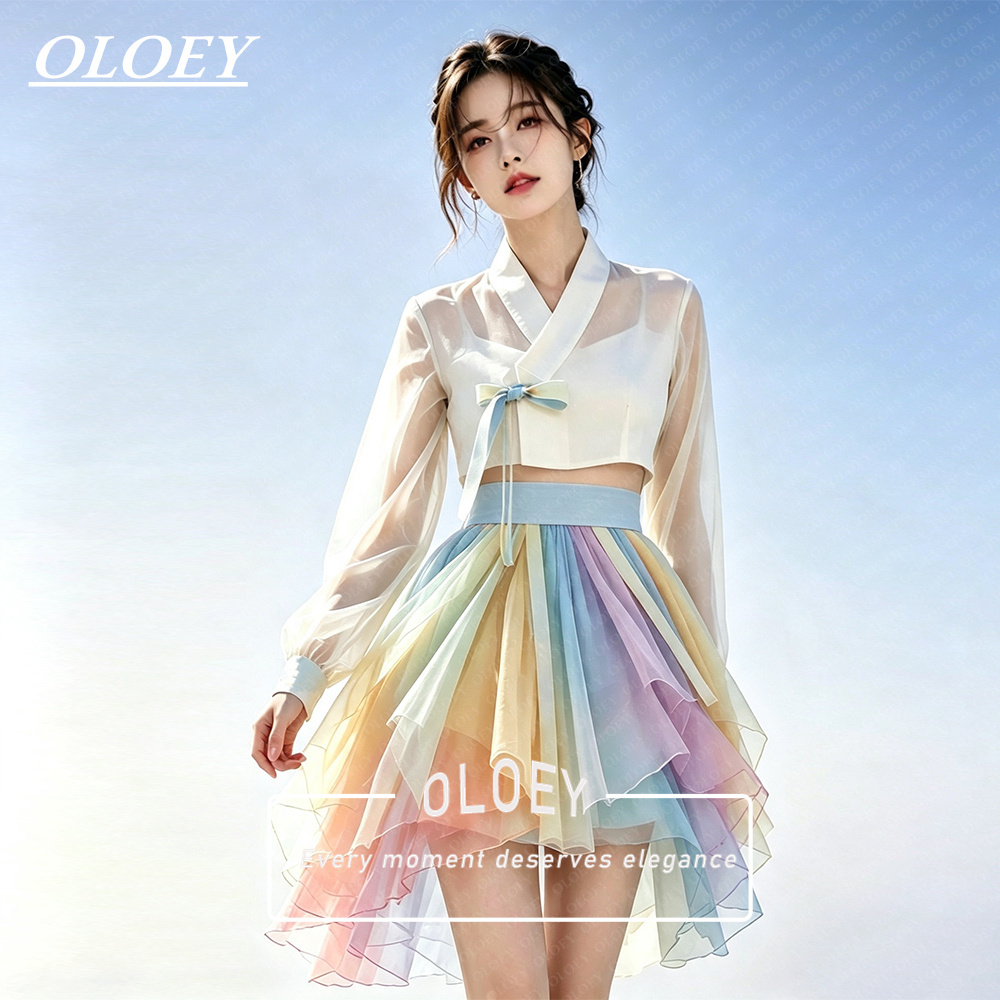 OLOEY Modern 3 PCS Short Conce - Hanbok Modern Set 评论和价格